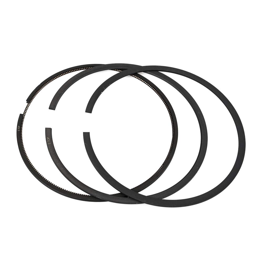 Stainless Steel Piston Ring Set - High Performance Engine Parts for Automotive & Motorcycle Repair | Perfect for Rebuilding Engines, DIY Mechanics & Restoration Projects