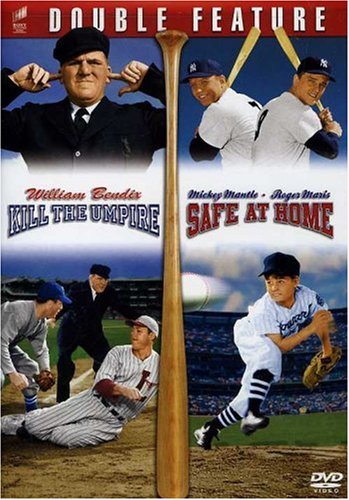 Baseball Double Feature DVD - Kill the Umpire & Safe at Home | Classic Baseball Movies Collection | Perfect for Sports Fans and Movie Lovers