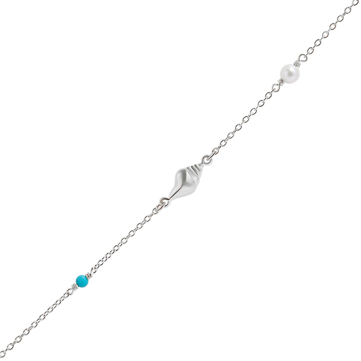 Santorini Bracelet for Women - Elegant Beaded Boho Bracelet with Adjustable Closure - Perfect for Beach, Vacation, and Summer Outfits