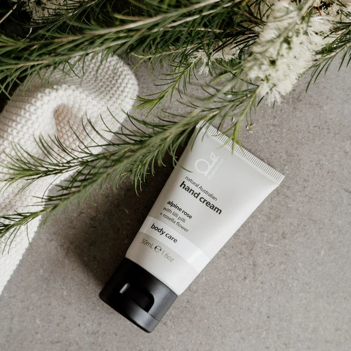 Dindi Naturals Alpine Rose Hand Cream 50ml - Moisturizing & Nourishing for Dry Skin - Perfect for Travel, Office & Home Use