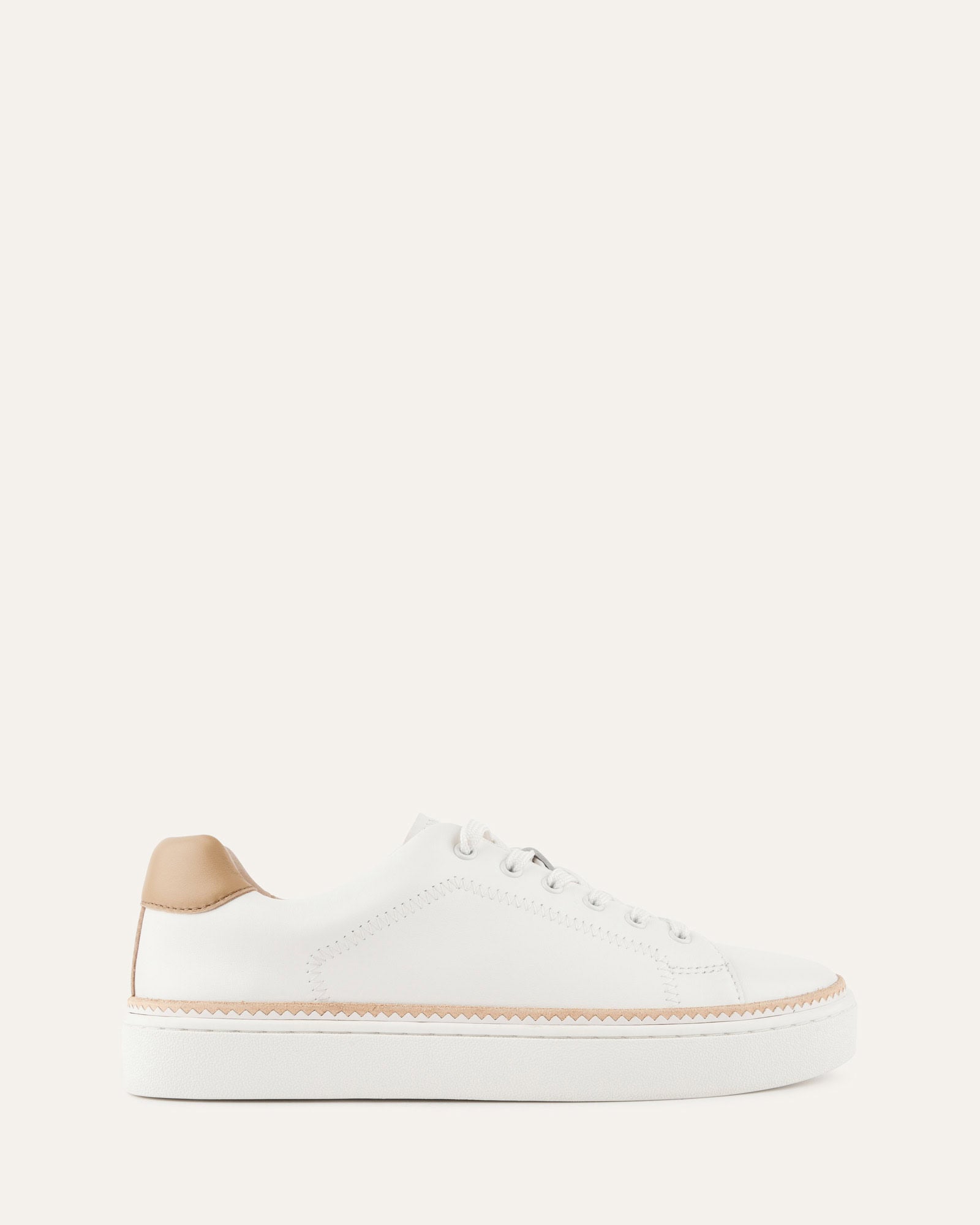 WHITE LEATHER