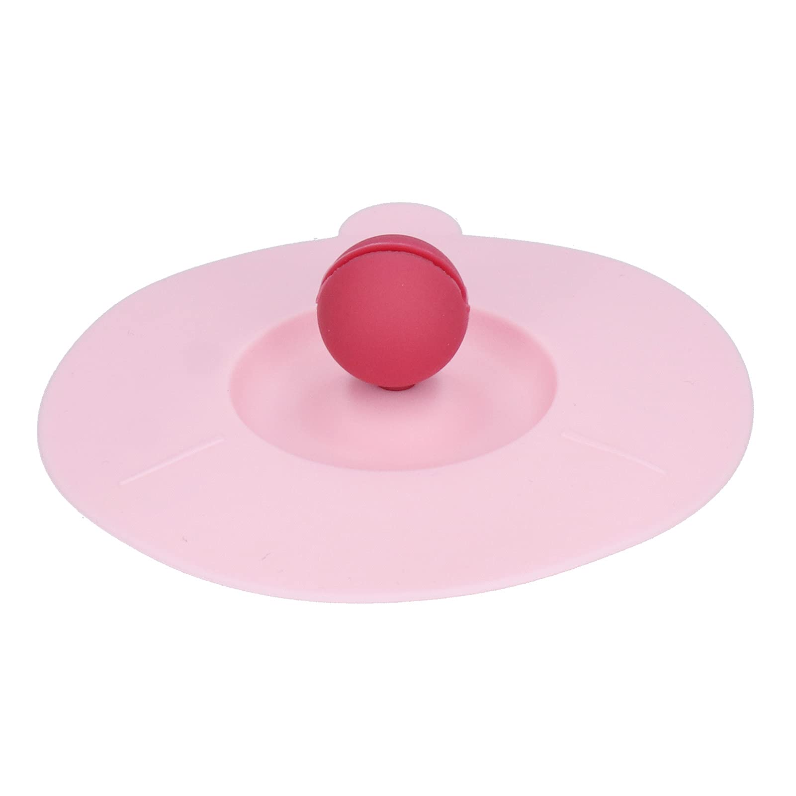 Premium Silicone Coffee Cup Lids - Strong, Durable & Leak-Proof with Rounded Corners for Mugs and Travel Cups (Pink) - Ideal for Home, Office, and On-the-Go Use