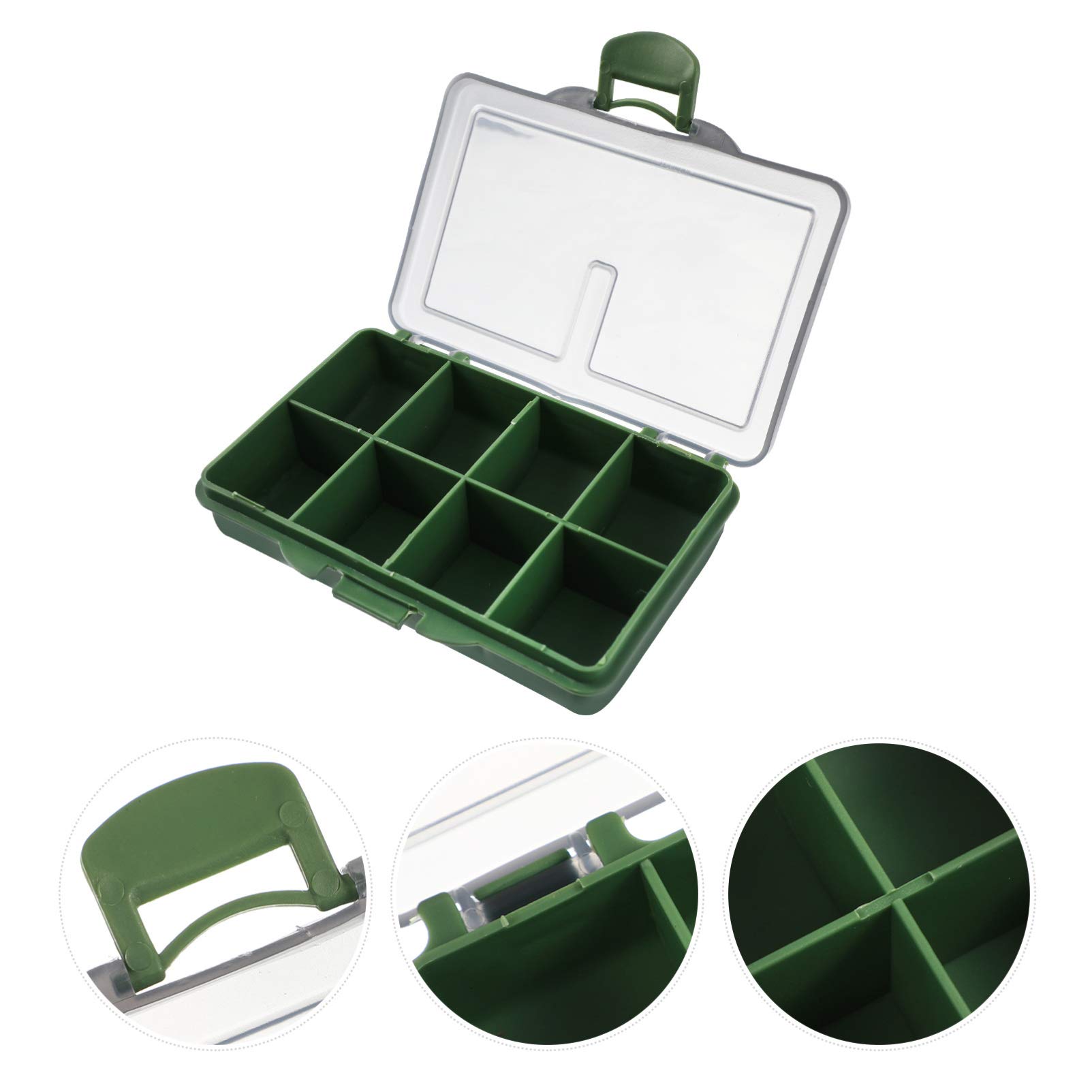 **BESPORTBLE 2-Piece Fishing Tackle Storage Box – Waterproof Bait & Lure Organizer Case with Adjustable Dividers – Perfect for Freshwater & Saltwater Fishing Trips**    *(Use Case: Ideal for organizing hooks, lures, and fishing accessories during boat trips, shore fishing, or camping adventures.)*