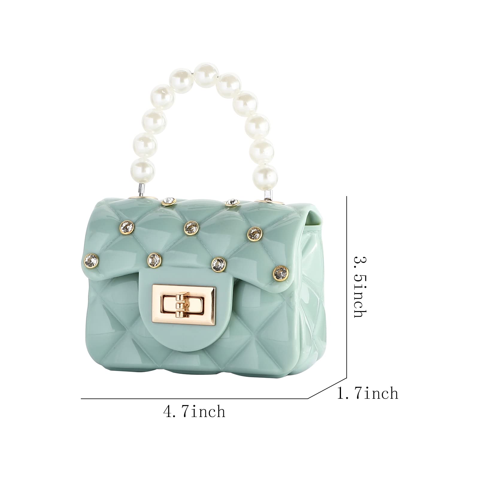 SOTOGO Little Girls Crossbody Purse - Toddler Princess Handbag with Mini Chain, Cute Kids Wallet for School & Party | Perfect Gift for Birthday, Christmas & Dress-Up Play