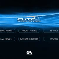Hack Attack Elite eHack Attack Softball Pitching Machine - Professional Baseball & Softball Training Equipment for Home, Backyard, and Team Practice