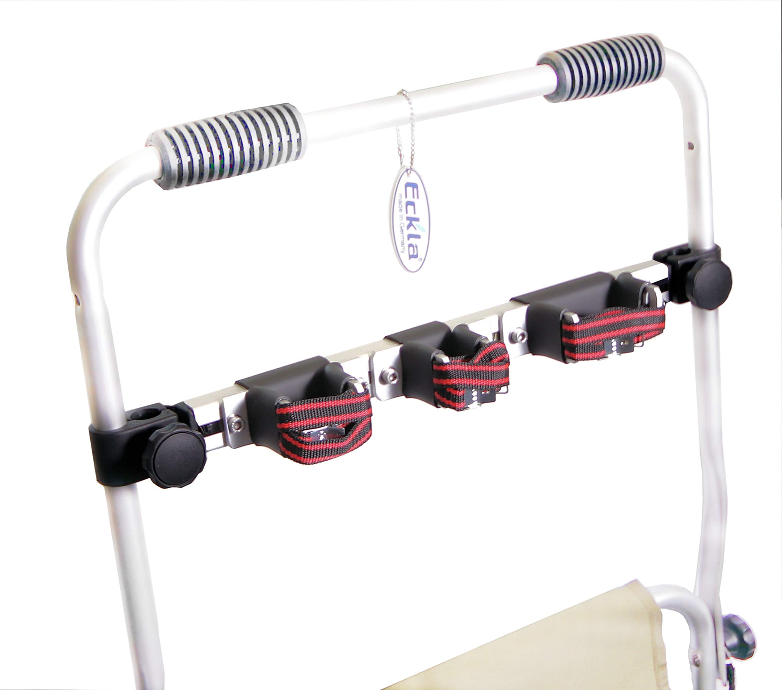 Eckla Multi Holding Bar V2.0 - Universal Kayak Canoe Paddle Holder for Beach Rolly & Multi Rolly - Perfect for Water Sports, Fishing & Outdoor Adventures