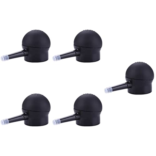 Beaupretty 5-Pack Hair Fiber Spray Applicator Pump Nozzle for Thinning Hair - Instant Hair Thickening Solution for Men & Women - Perfect for Daily Use, Special Occasions & Confidence Boosting
