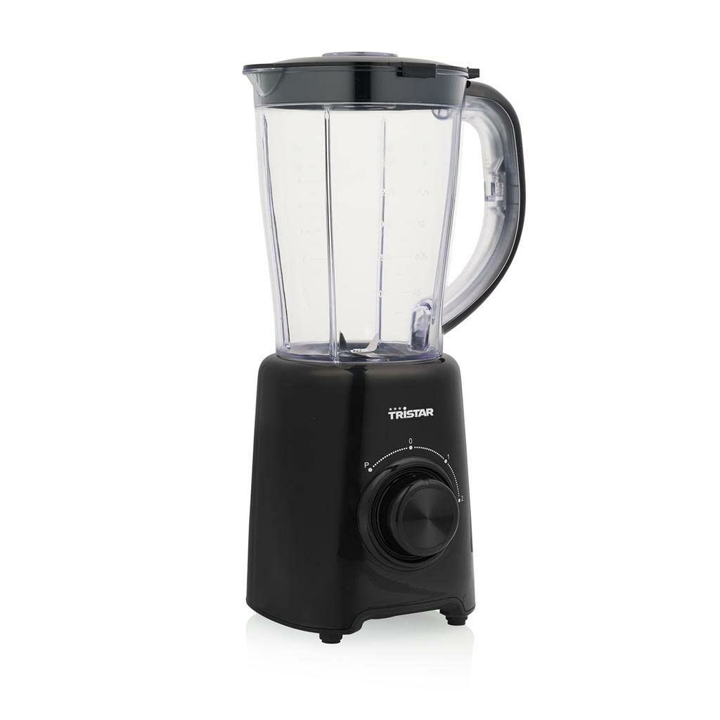 Tristar BL-4476 500W Sports Blender 1.5L Black - Perfect for Smoothies, Protein Shakes & Healthy Drinks at Home or Gym