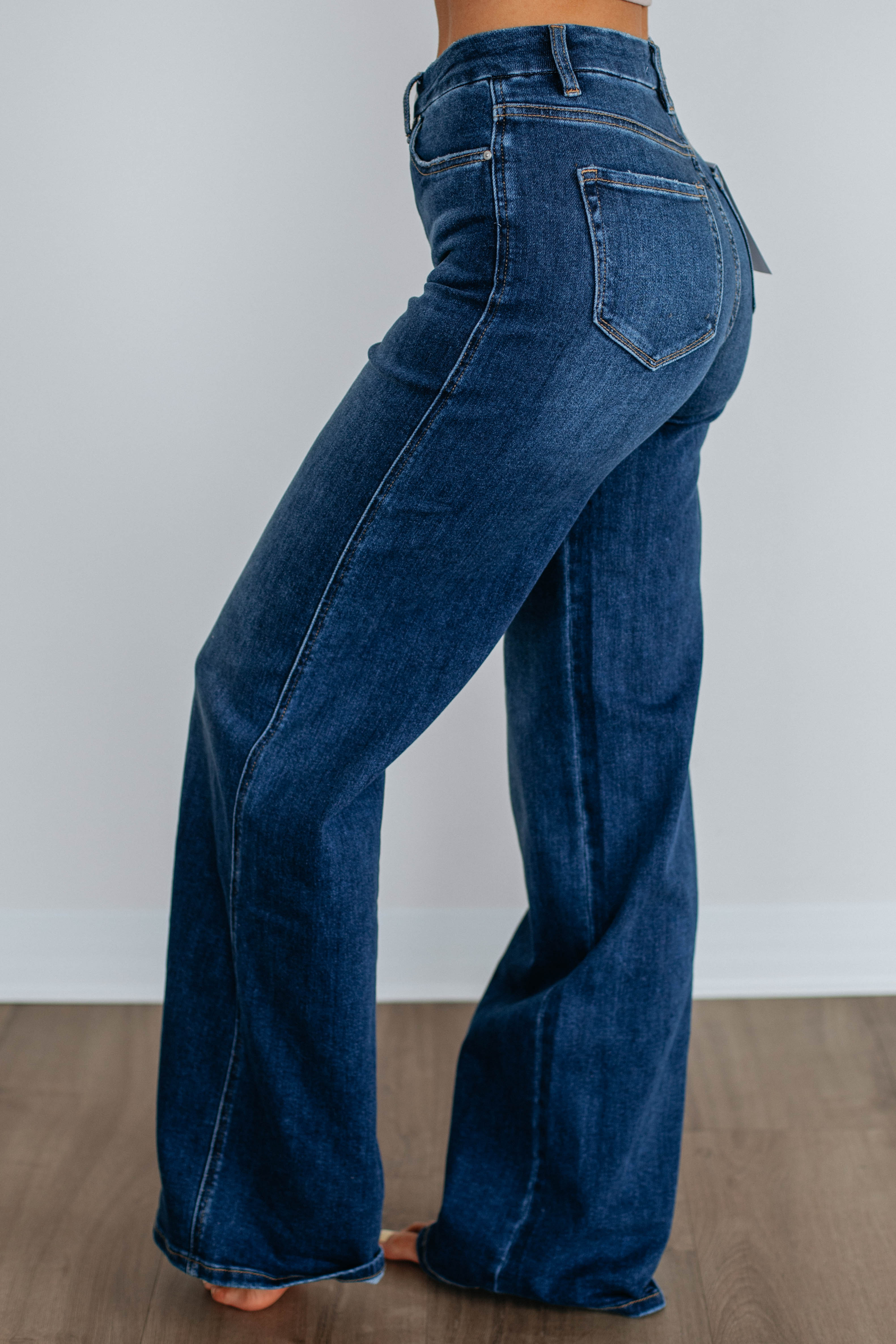 Dwyer Mica Jeans for Women - High Waist Stretch Denim Pants with Pockets | Perfect for Casual Wear, Office & Date Night Outfits