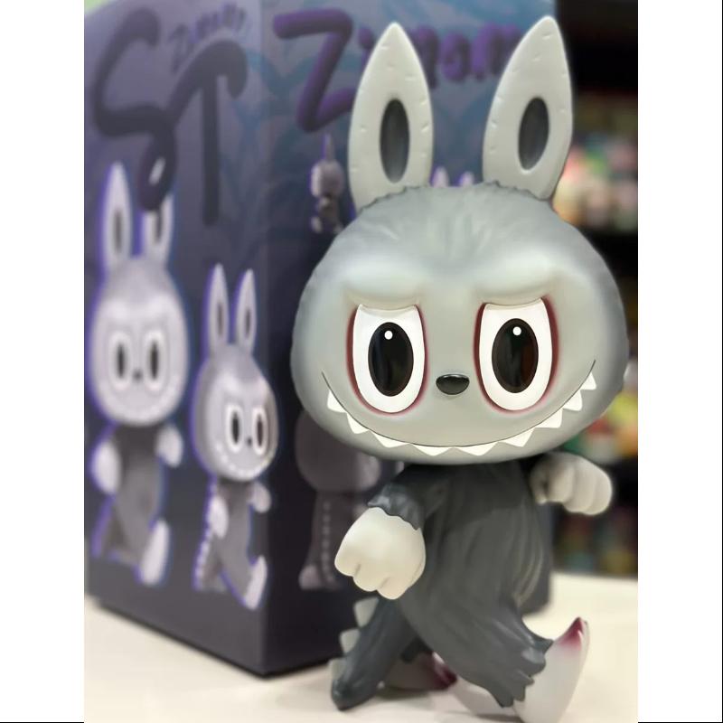 Labubu The Monsters Zimomo ST Gray LIMITED Edition Collectible Figure - Cute Anime Vinyl Toy for Display & Gifts | Perfect for Home Decor, Office Desk, and Pop Culture Collections