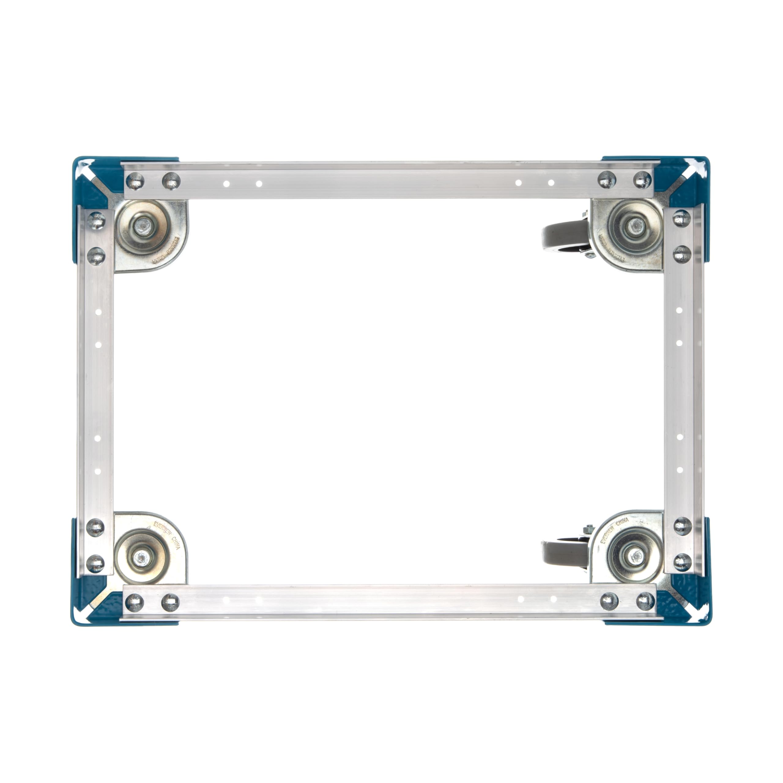 Carlisle FoodService Cateraide Dolly for PC300N Pan Carriers - Heavy-Duty Aluminum Utility Cart with Reinforced Corners (23.75