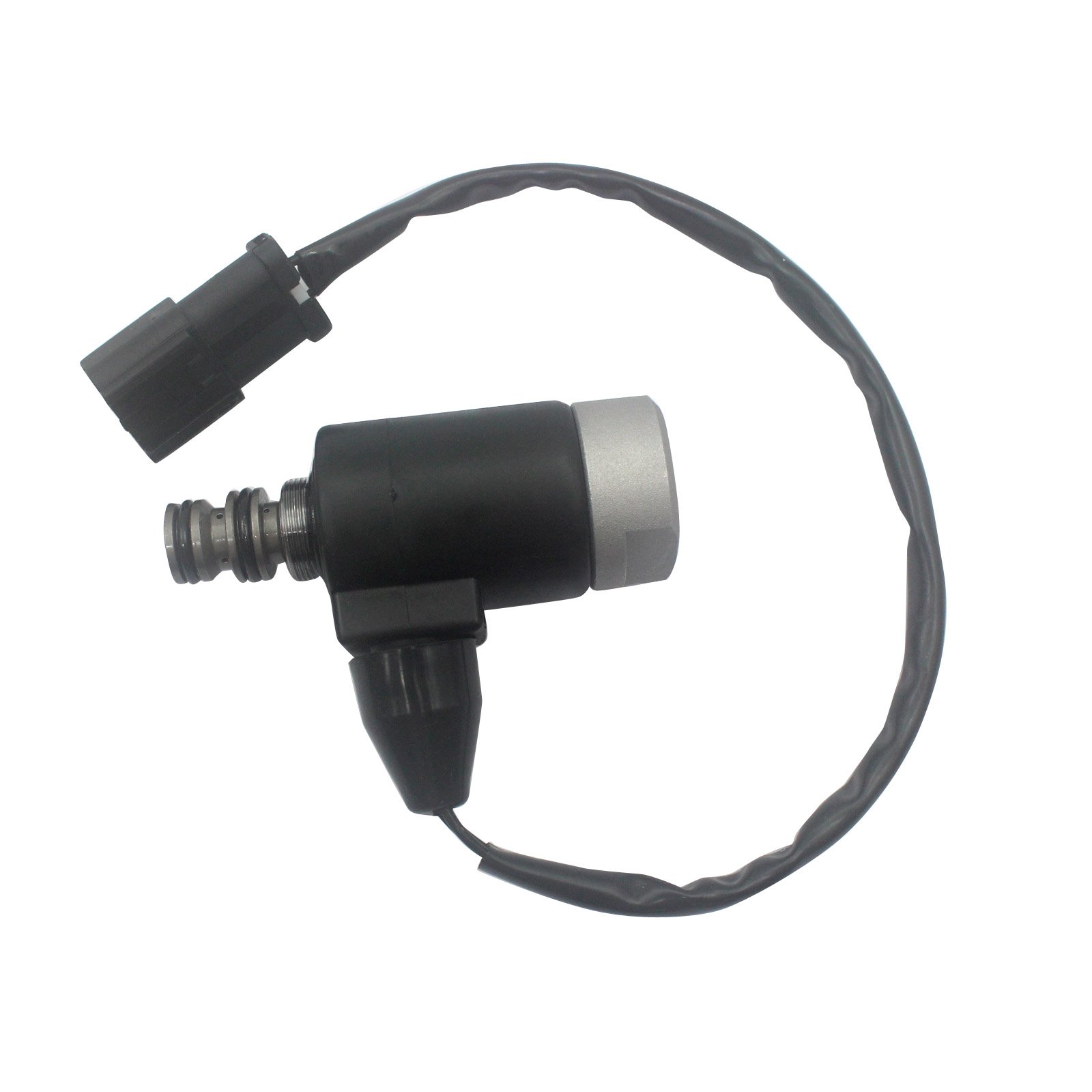 SINOCMP 203-60-62161 Swing Motor Rotating Solenoid Valve for Komatsu PC60-7 PC120-5 PC130-6 PC128US-1 Excavator Replacement Parts | Heavy Duty Construction Equipment | 3 Month Warranty | Ideal for Excavator Repairs & Maintenance