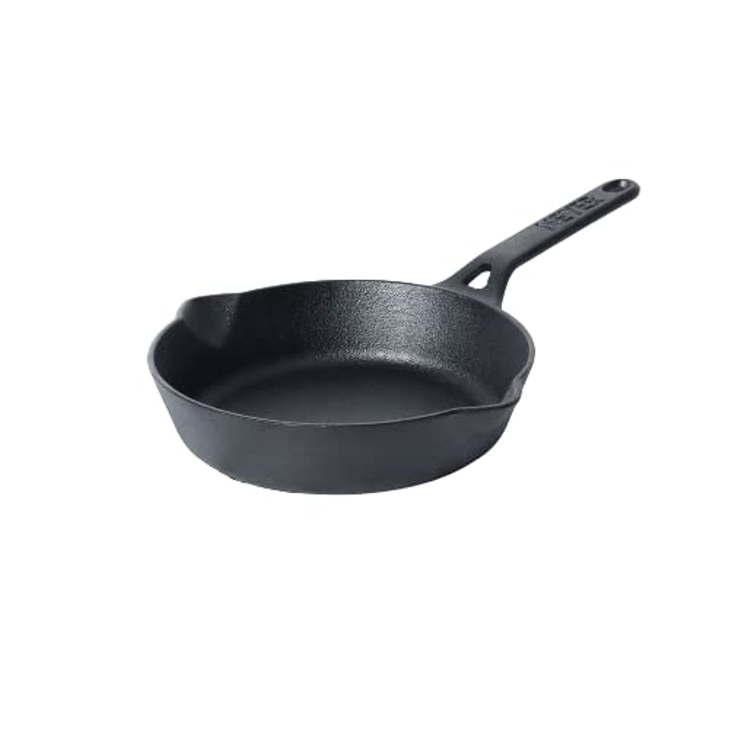 Premium Meyer Pre-Seasoned 8.5-Inch Cast Iron Skillet - Heavy Duty Black Iron Frying Pan for Stovetop, Oven & Grill - Perfect for Searing, Frying, Baking & Camping - Induction Compatible Kitchen Cookware (22cm)