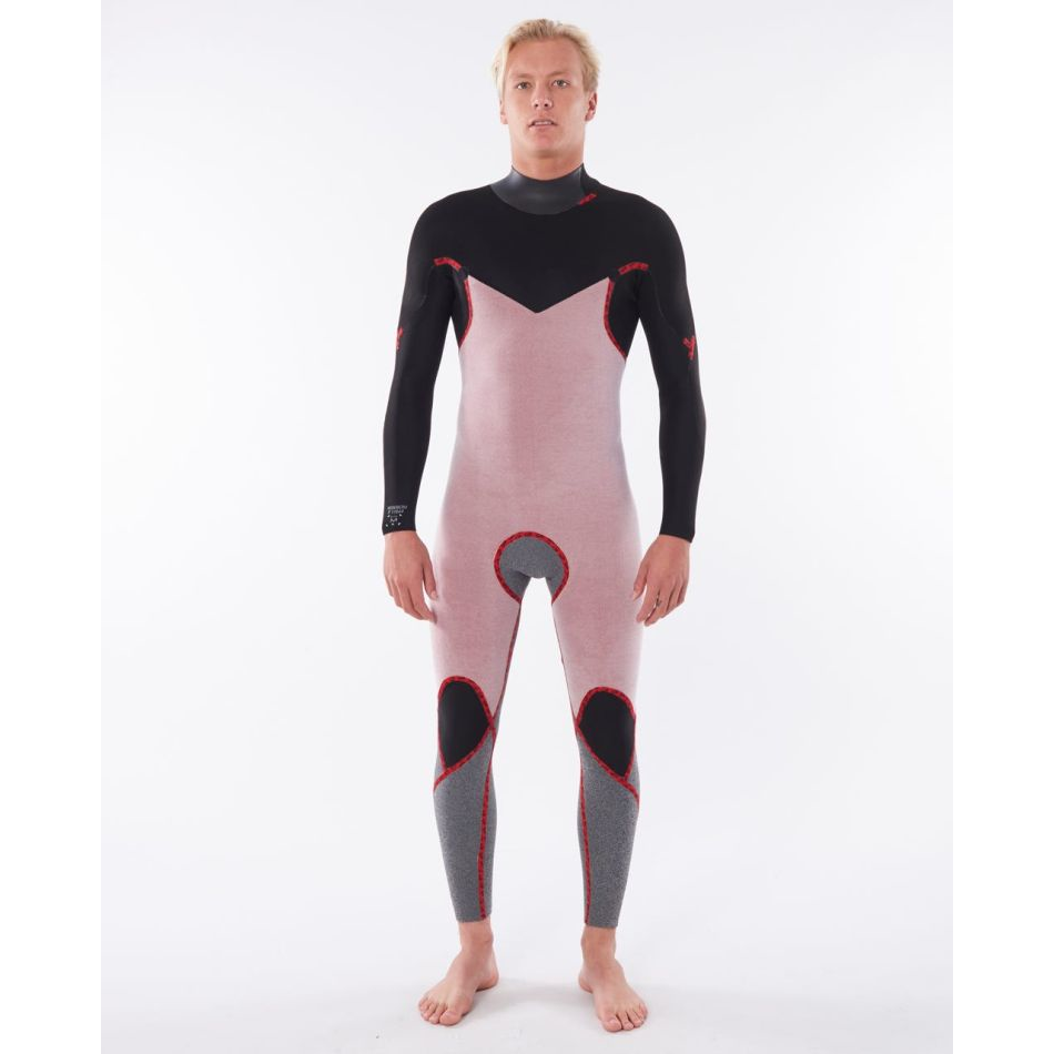 Rip Curl Men's Dawn Patrol 4/3 Back Zip Wetsuit - Premium Surfing Gear for Cold Water Surfing & Diving
