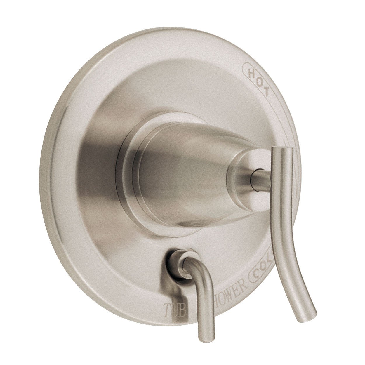 Danze Sonora Brushed Nickel Pressure Balance Shower Valve with Diverter - Includes Rough-In Valve | Bathroom Remodel & Luxury Shower Upgrade