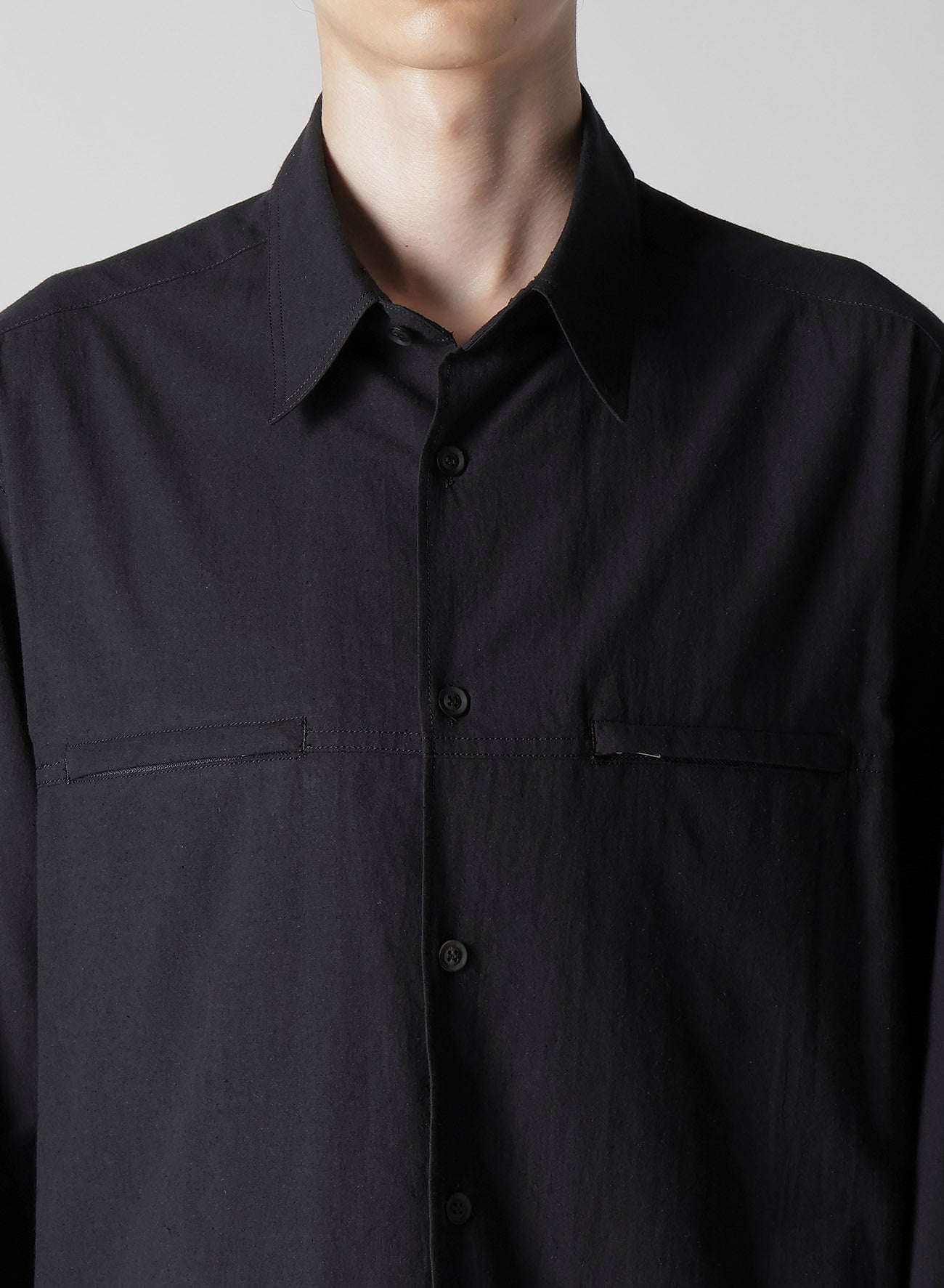 Premium Cotton Hemp Blend Broad Shirt with Zip Pocket for Men & Women | Comfortable Casual Wear for Outdoor Activities & Travel