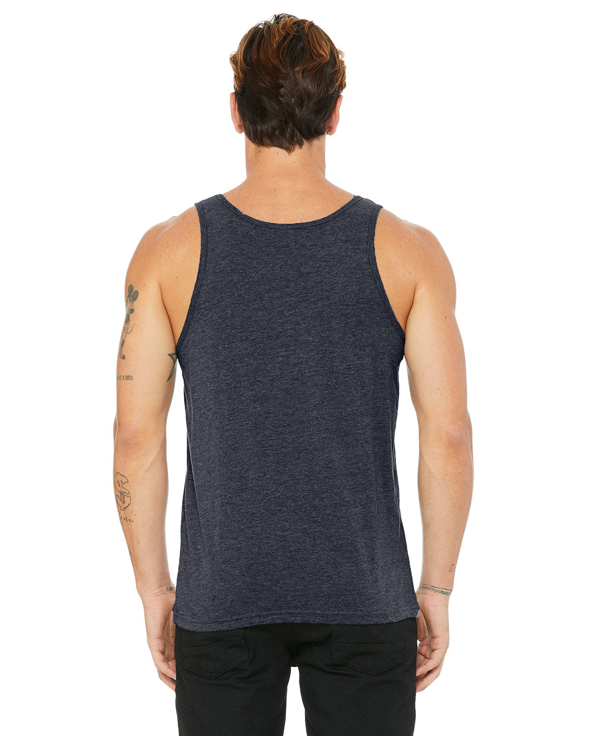 Bella + Canvas 3480CVC Unisex Heather CVC Tank Top - Comfortable Cotton Blend Casual Wear for Men & Women - Perfect for Gym, Summer Outfits, and Layering