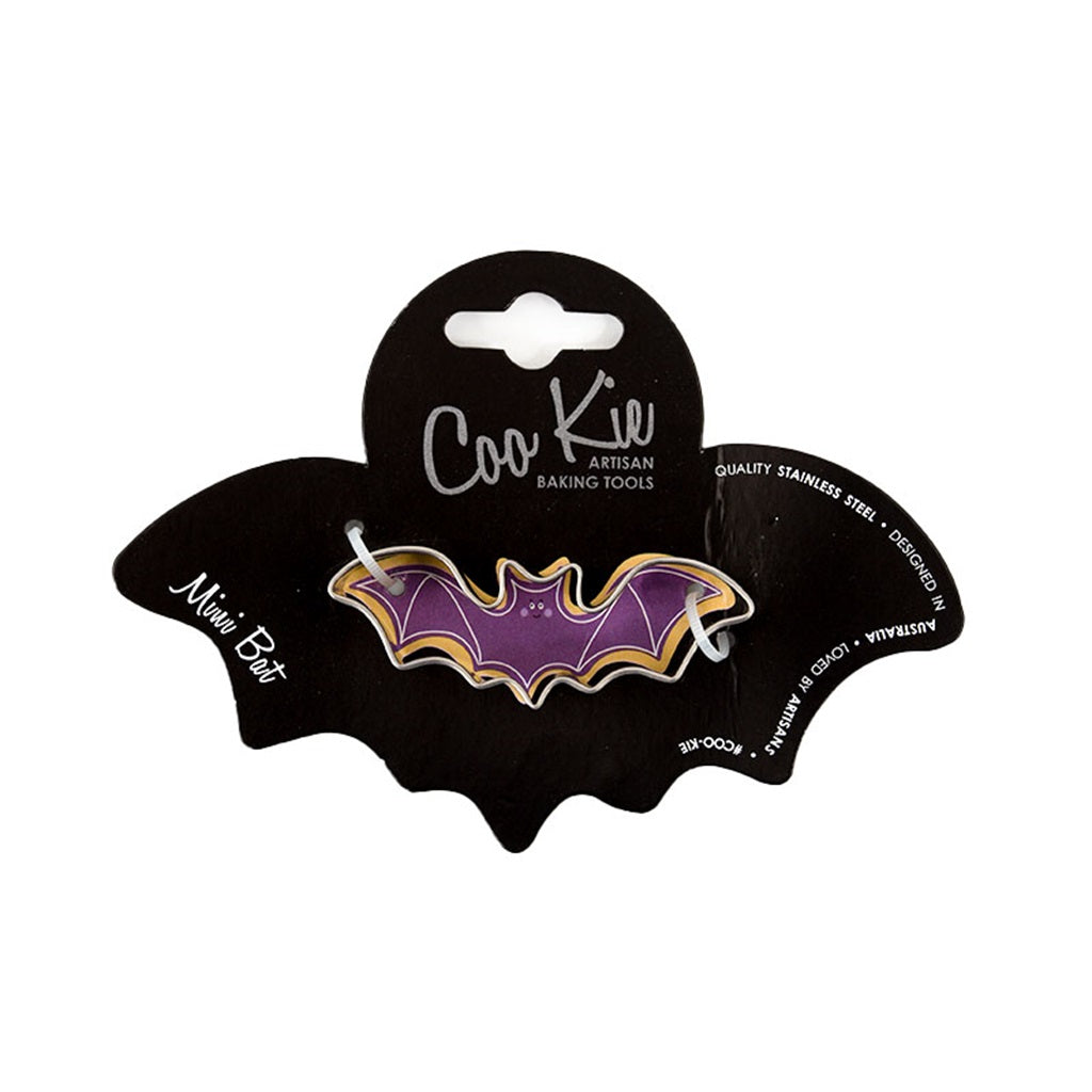 Mini Bat Cookie Cutter Set - Stainless Steel Baseball Bat Shaped Cookie Cutters for Baking, DIY Cookies, Cupcake Decorations - Perfect for Birthday Parties, Baby Showers & Holiday Treats