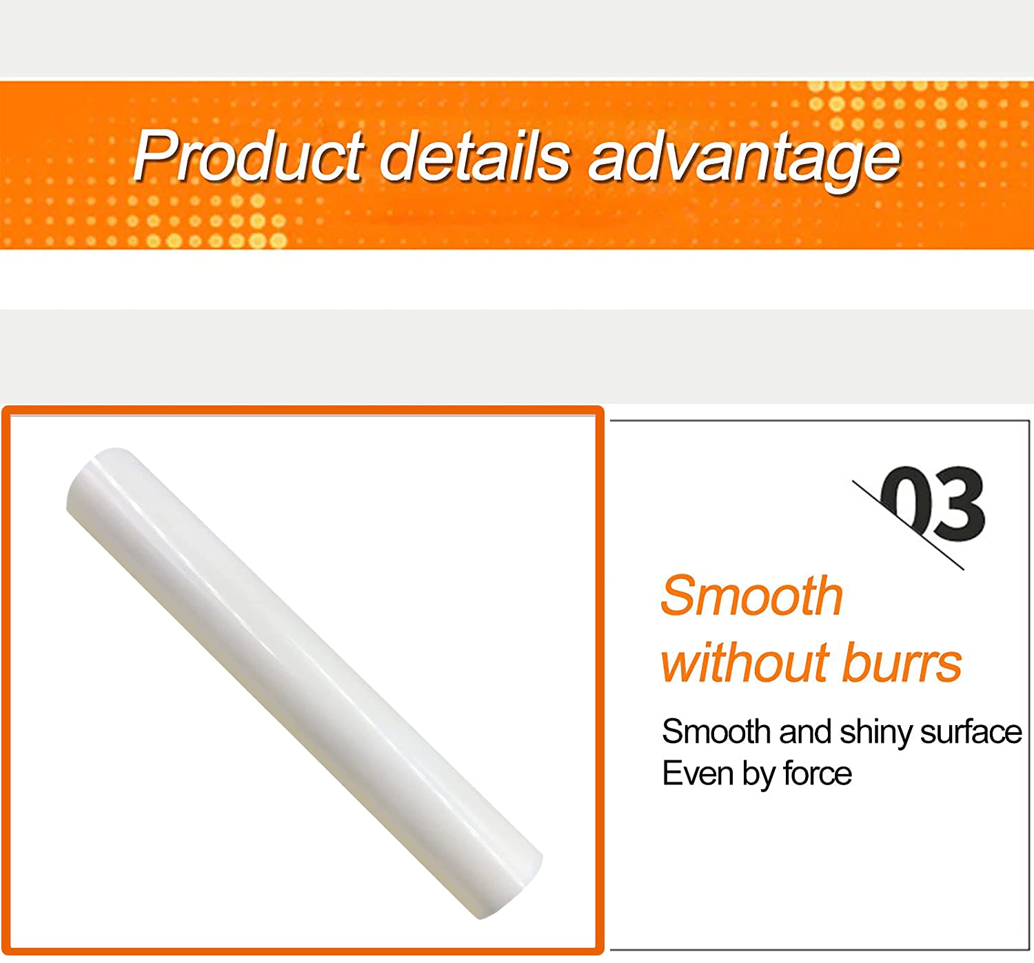High-Quality Alumina Ceramic Rods - Corrosion Resistant & Smooth Surface (100mm Length, 10mm Diameter) - Ideal for Industrial, Laboratory, and DIY Projects