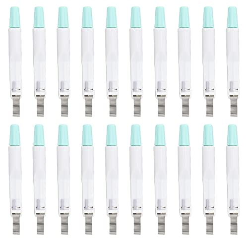 20pcs Stainless Steel Dental Matrix Bands - Adjustable Sectional Matrix Rings for Wedges & Forming Clamps (Green) | Perfect for Dental Restorations, Crowns & Fillings