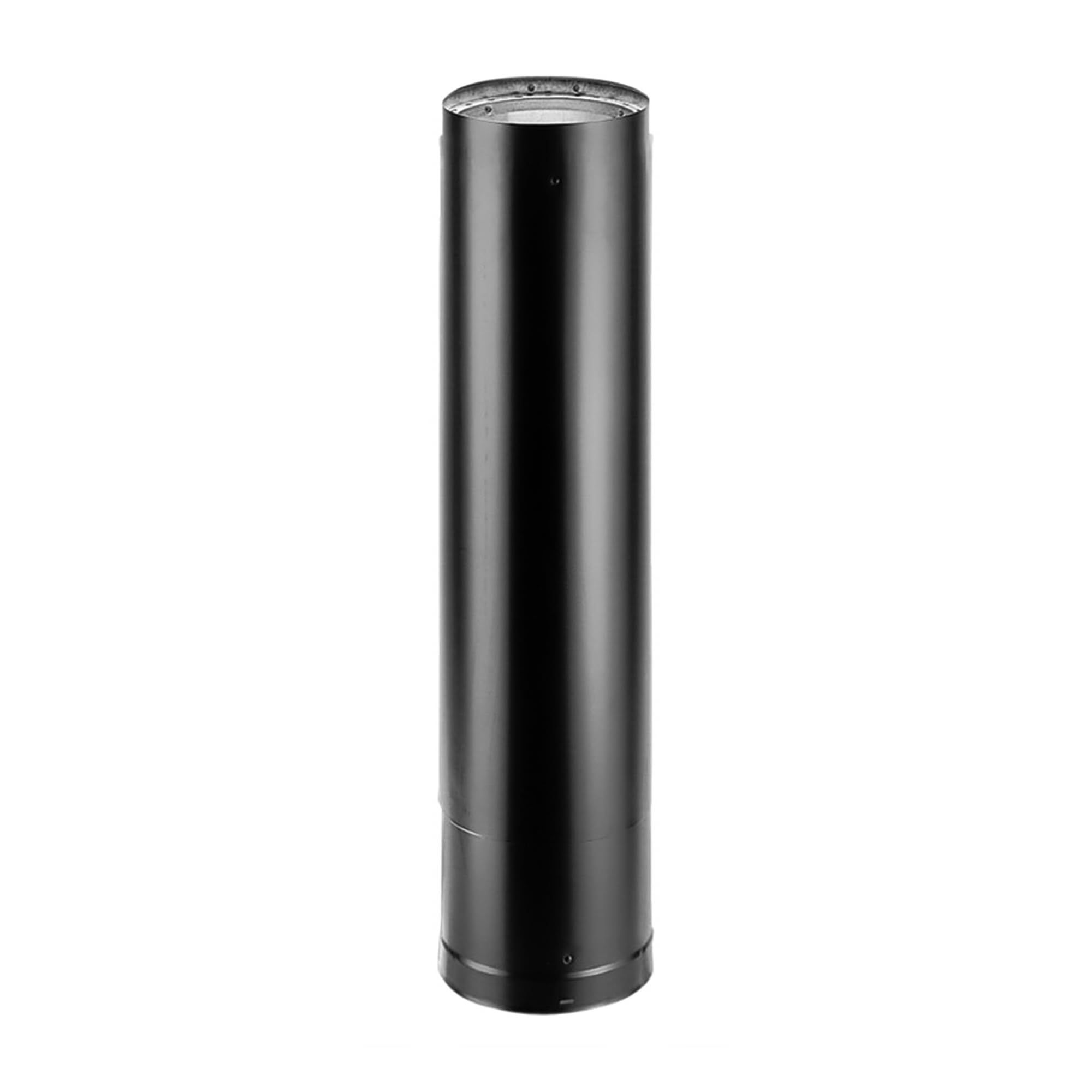 DuraVent Simpson Telescoping Double Wall Stove Pipe Connector - Black Close Clearance Vent for Wood Stove, Fireplace & Heating Systems | Home Improvement & Commercial/Residential Use