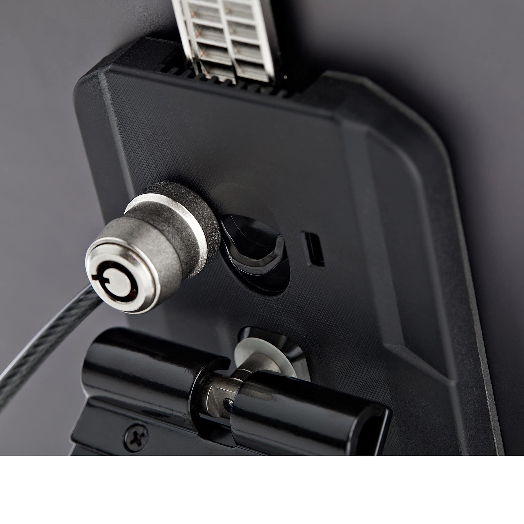 Secure Tablet Stand with K-Slot Cable Lock - Adjustable Locking Holder for 7.9