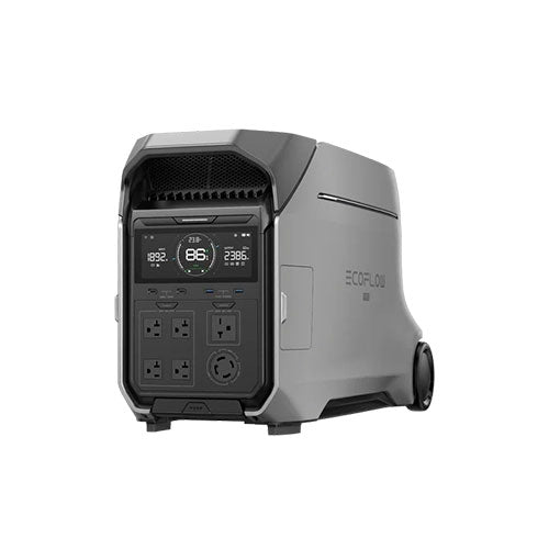 EcoFlow DELTA Pro 3 Portable Power Station 3600Wh with Smart Generator 4000 (Dual Fuel) - Home Backup, Outdoor Camping & Emergency Power Supply