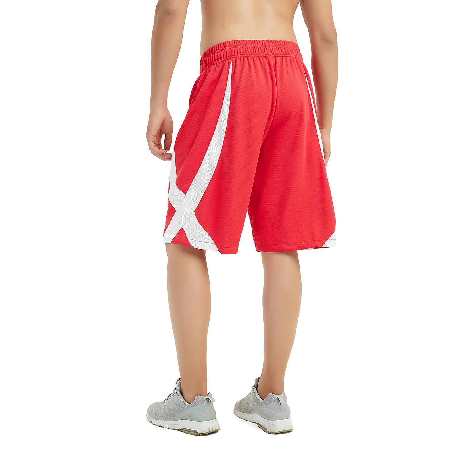 TopTie Men's Lounge Walking Shorts - Comfortable Pajama Active Shorts for Workout, MMA & Flag Football | No Pockets Design | Perfect for Gym, Home Relaxation & Sports Training