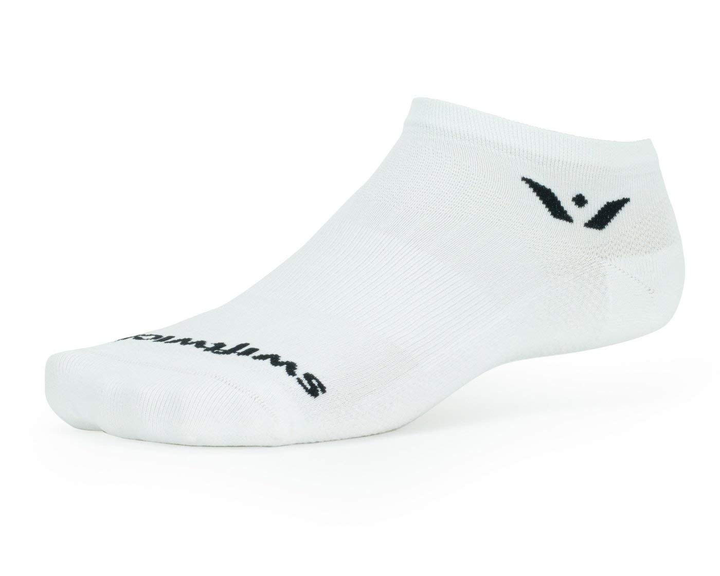 Swiftwick PERFORMANCE ZERO No-Show Cushioned Socks for Golf, Running & Athletic Activities - Breathable & Comfortable for Sports & Outdoor Adventures