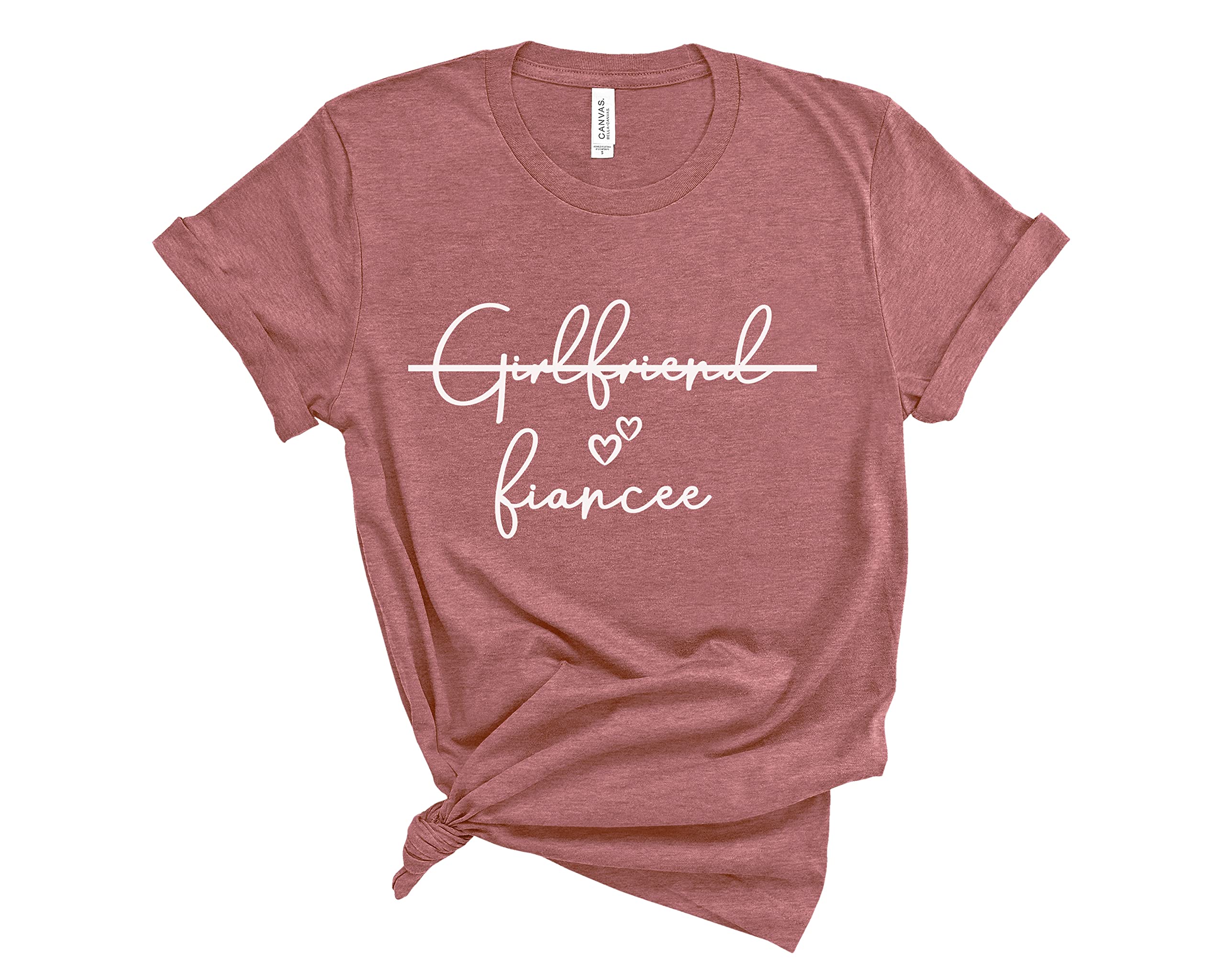 Engagement Announcement Shirt for Girlfriend & Fiancée - Future Mrs Tee - Perfect Engagement Gift for Couples - Ideal for Proposals, Bridal Showers & Wedding Announcements