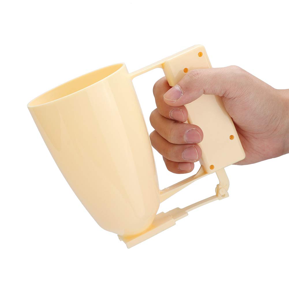 **Multi-Functional Pancake Batter Dispenser & Cupcake Batter Tool – Plastic Batter Cream Separator & Meatball Maker with Squeeze Handle – Perfect for Pancakes, Cupcakes, Cakes, Waffles – Ideal for Home Baking, Breakfast Prep & Party Cooking**