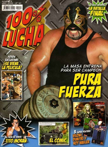 100% Authentic Lucha Libre Mask - April 2008 Edition | Perfect for Wrestling Fans, Cosplay & Collectors
