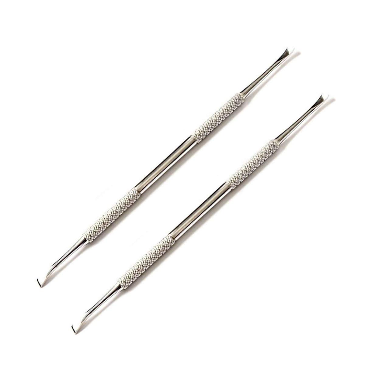 OdontoMed2011 Double Ended Dental Tooth Scaler - Stainless Steel Tartar Removal Tool for Teeth Cleaning (2 Pack) - 6.5 Inch Plaque Remover for Professional & Home Dental Care - Od2011-D-1657