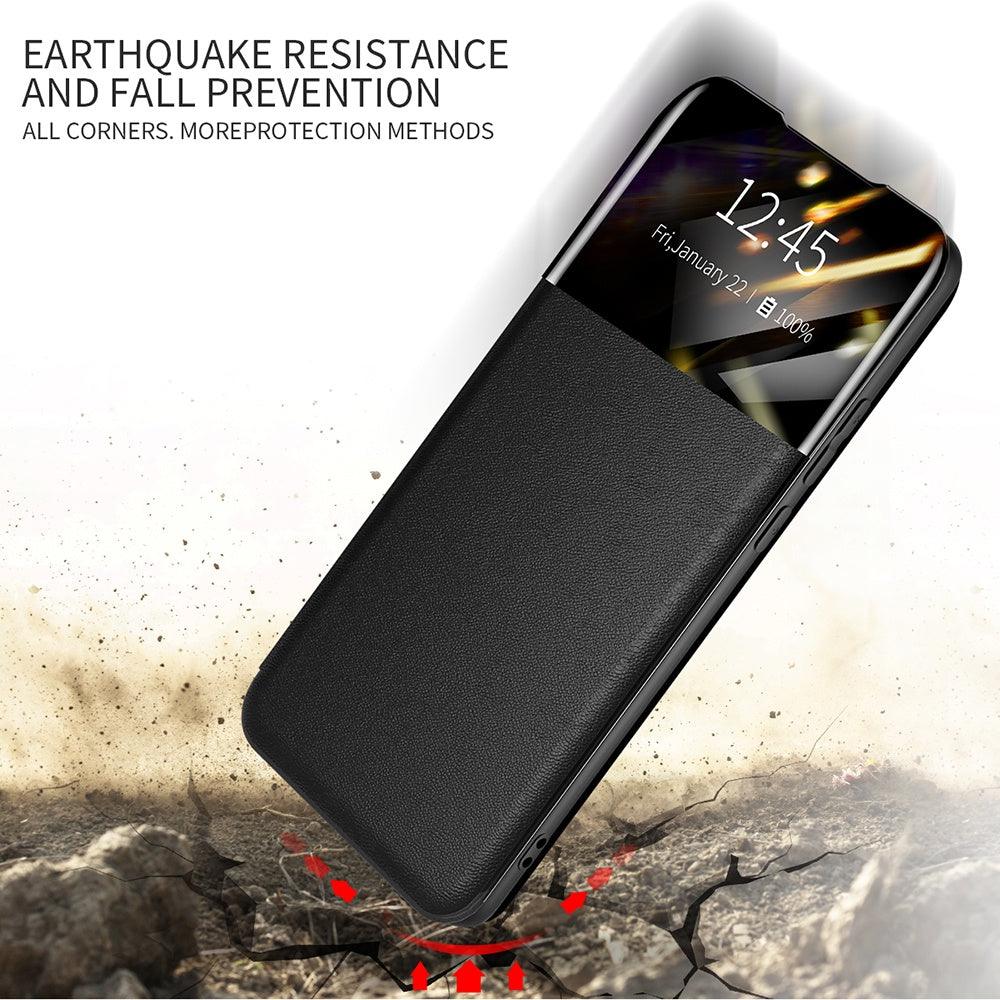 Samsung Galaxy S22/S22+/S22 Ultra Magnetic Flip Cover Case - Premium Front View Protection for Everyday Use | Perfect for Work, Travel & Outdoor Activities