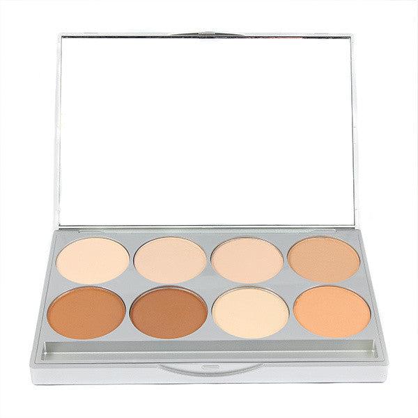 Graftobian Ultra HD Pro Powder Palette - Professional Makeup Setting Powder for Flawless Finish | Perfect for Photo Shoots, Weddings & Everyday Wear