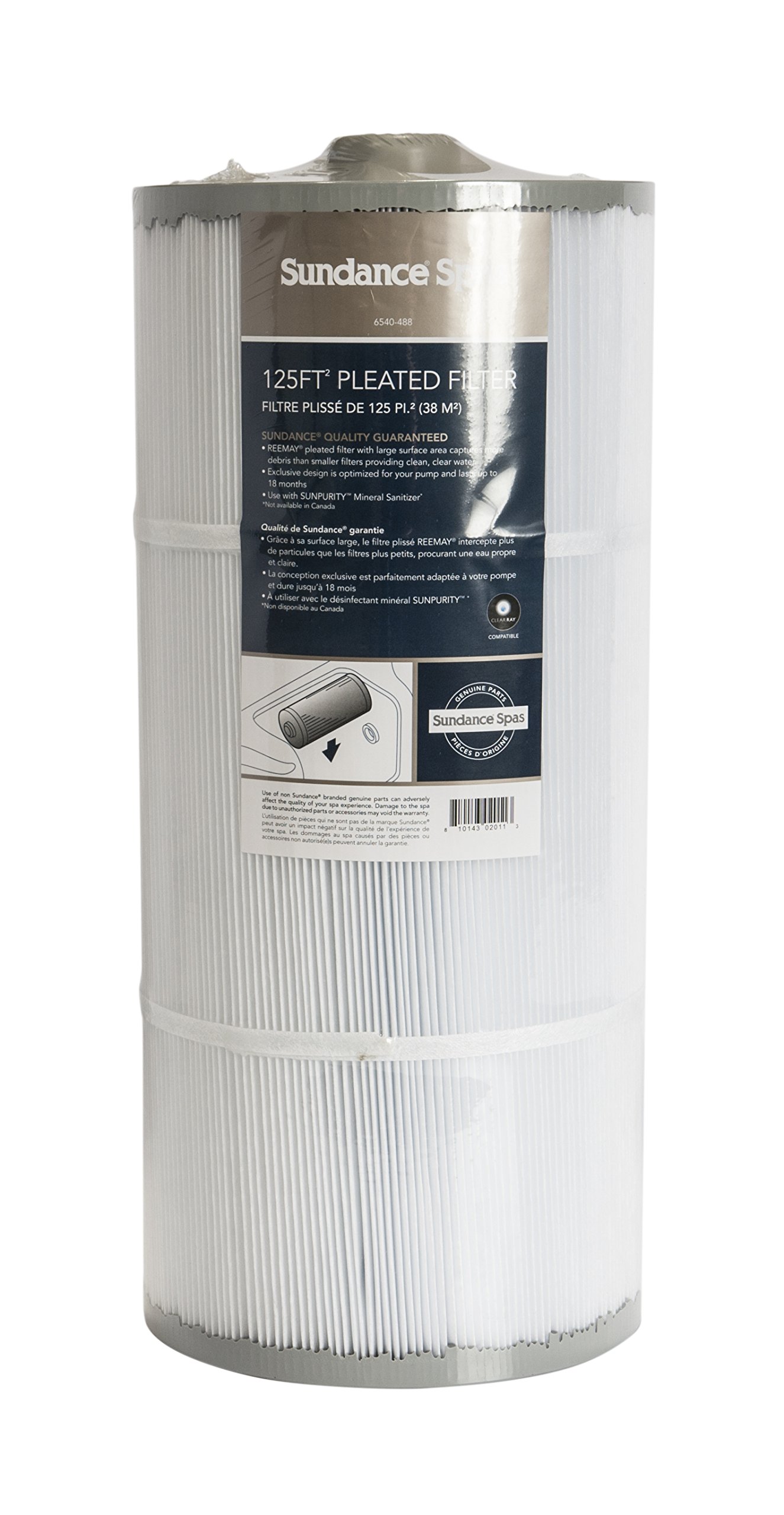 Original Sundance Spa Filter OEM 6540-488 Replacement - Compatible with Sundance Spas - Hot Tub Accessories for Relaxation & Hydrotherapy