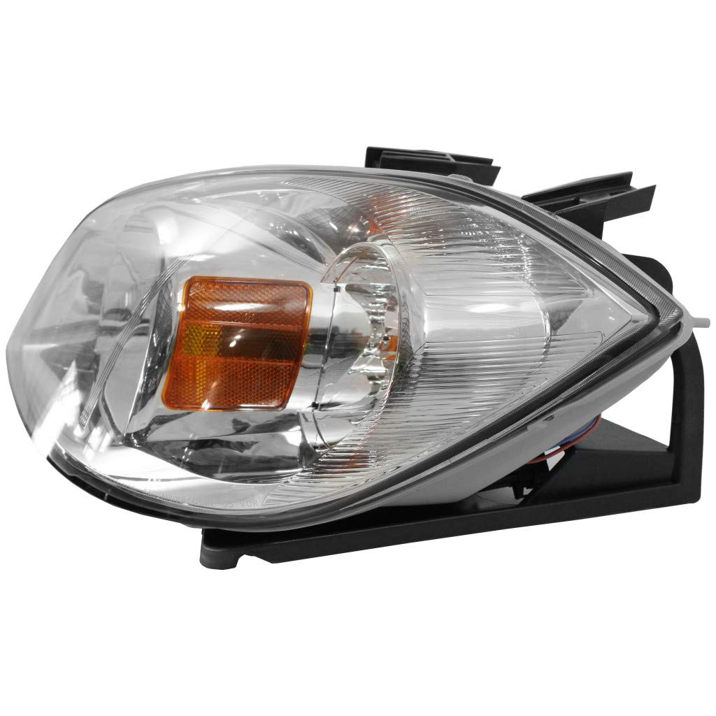 2005-2010 Chevy Cobalt Driver Side Headlight Assembly with Bulbs - DOT Certified Replacement (GM2502282, 20964008, 25784532, 15905613, 20825581) | Perfect for Night Driving & Foggy Conditions