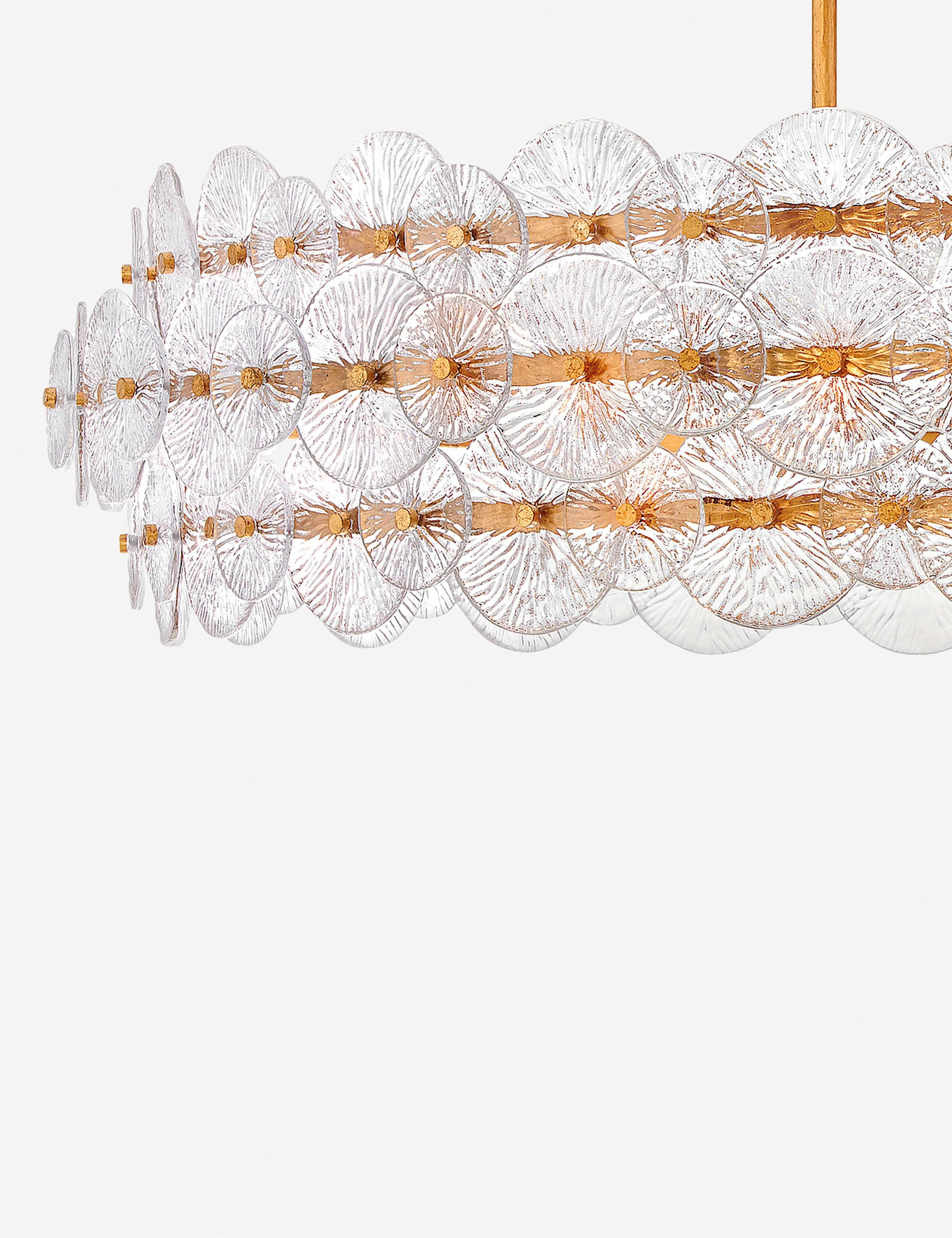 Barcelona Drum Chandelier - Modern Ceiling Light Fixture for Dining Room, Living Room & Bedroom | Elegant Pendant Lighting for Home Decor
