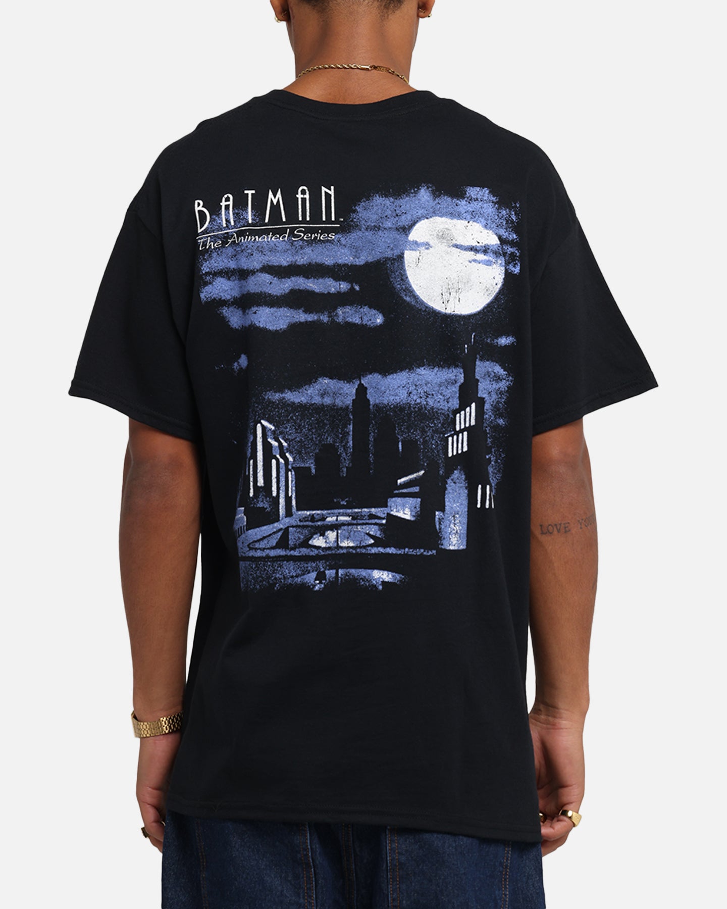 DC Batman The Animated Series Graphic T-Shirt - Black Cotton Tee for Men & Women - Perfect for Cosplay, Comic Con & Casual Wear