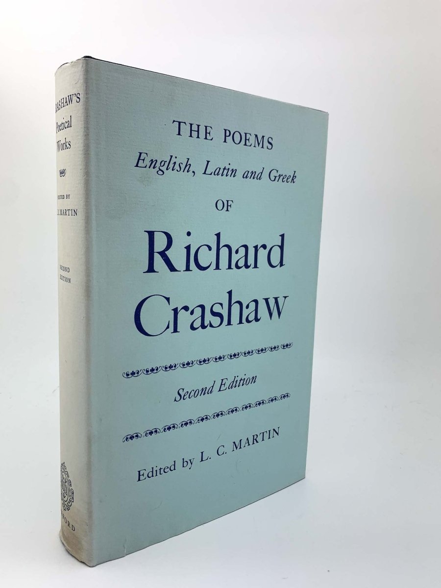 The Complete Poems of Richard Crashaw: English, Latin, and Greek Collection | Classic Literature for Study & Appreciation