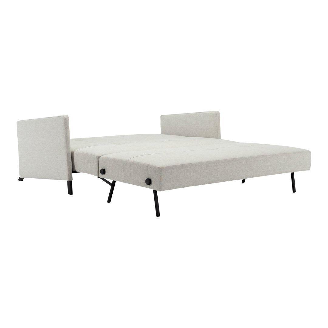 Luxury Cubed 02 Armrest Sofa Queen Size - Modern Comfort for Living Room, Lounge & Home Theater Seating