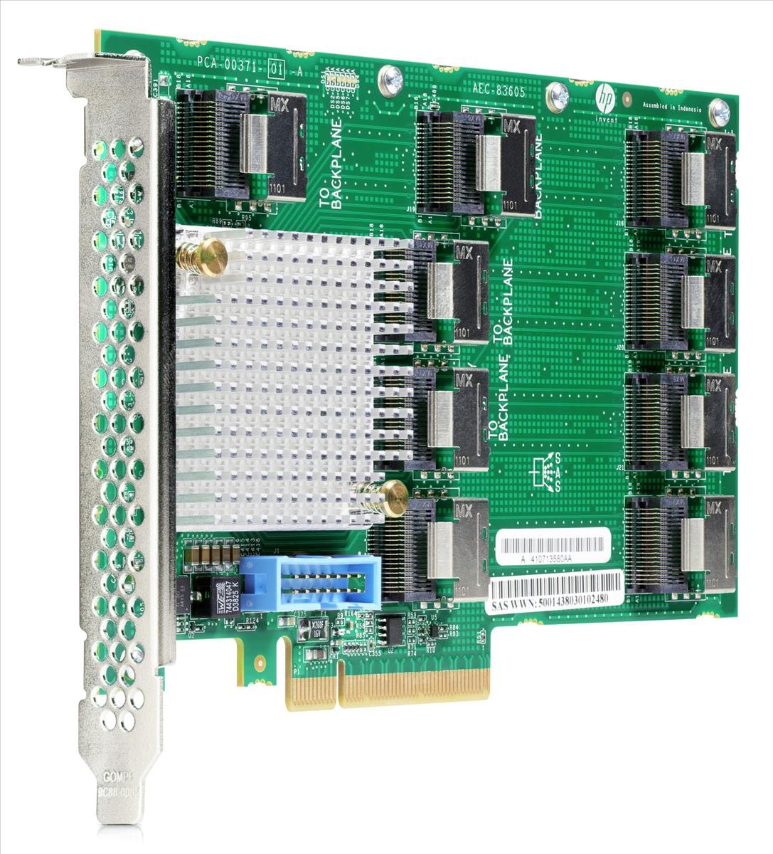 HP SAS Expander Card 727250-B21 - 6Gbps Storage Controller Upgrade Plug-In Card for Server & Workstation | High-Speed Data Transfer | RAID Support | Enterprise Storage Solution