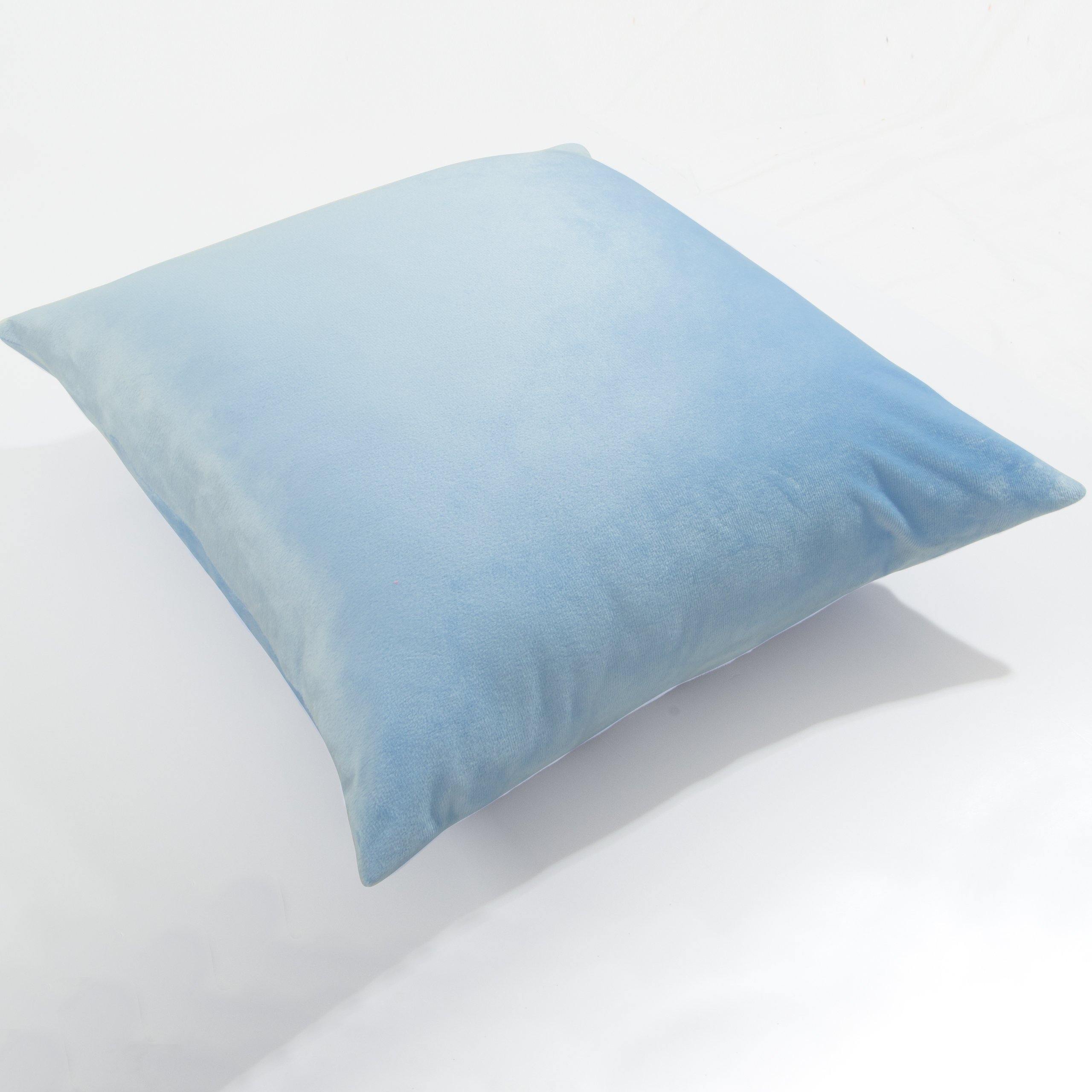 NTBAY Soft Velvet Pillow Cover - Luxury Decorative Cushion Case for Sofa, Bed & Home Decor - Perfect for Living Room, Bedroom & Dorm