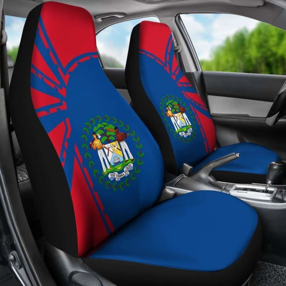 Premium Belize Car Seat Covers - Waterproof & Stylish Protection for Cars, SUVs & Trucks - Perfect for Travel, Commuting & Outdoor Adventures