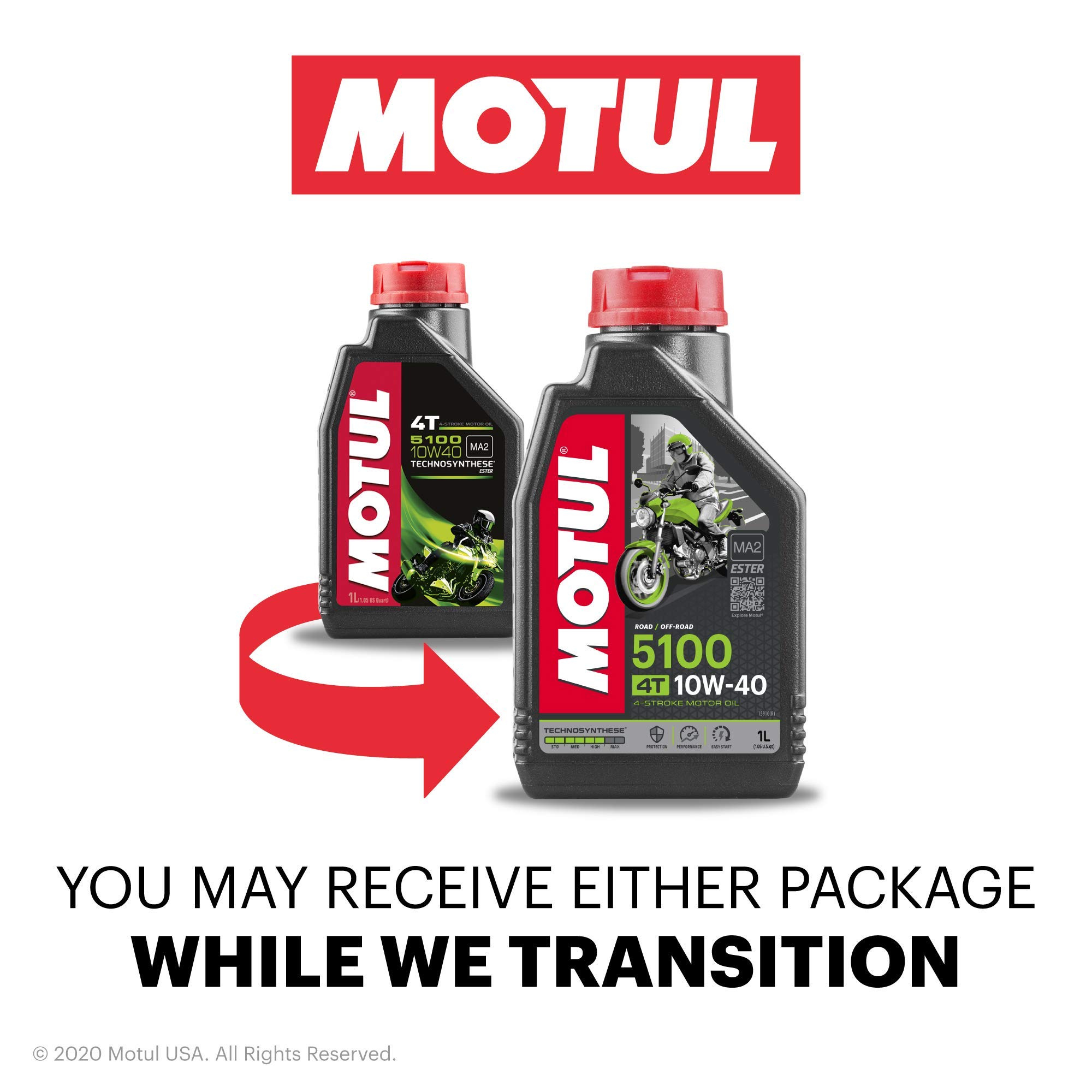 Motul 104066 Engine Oil - High Performance Synthetic Motor Oil for Cars, Trucks & Motorcycles | Ideal for Daily Commuting, Racing & Extreme Driving Conditions