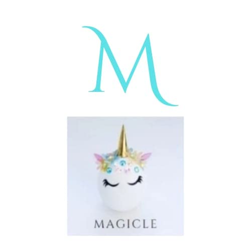 MagicLE Unicorn Print Sleep Eye Mask & Pocket Mirror Set - DIY Gift for Christmas, New Year, Birthday | Perfect for Travel, Relaxation & Gift Giving