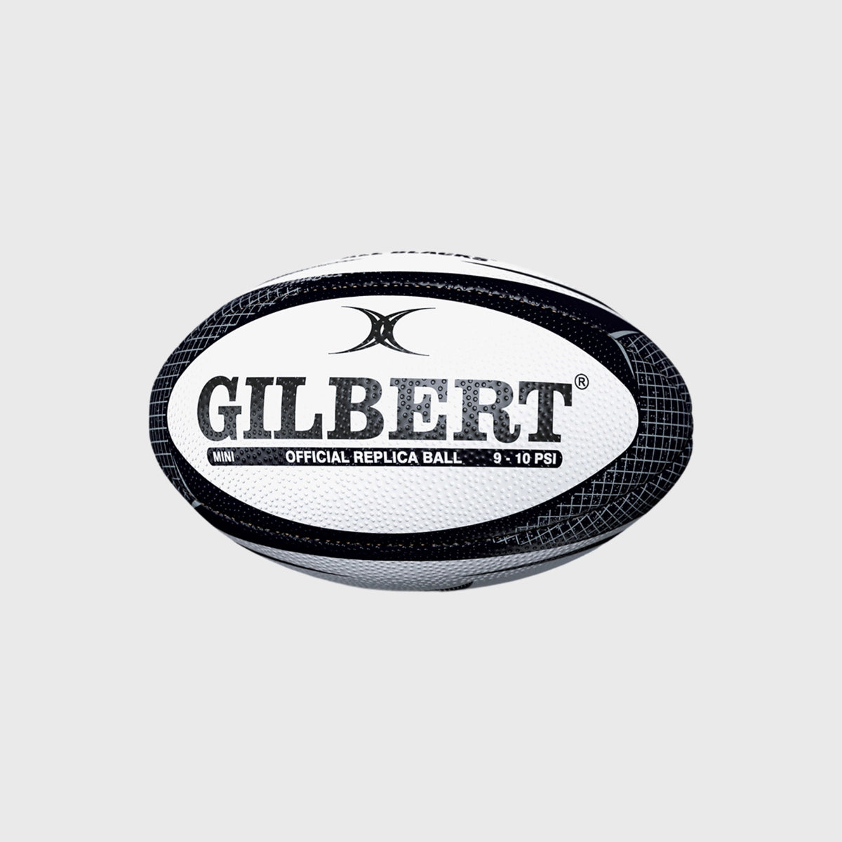 Gilbert New Zealand All Blacks Mini Rugby Ball - Official Size 3 Training Ball for Kids & Adults - Perfect for Rugby Practice, Gifts & Collectibles