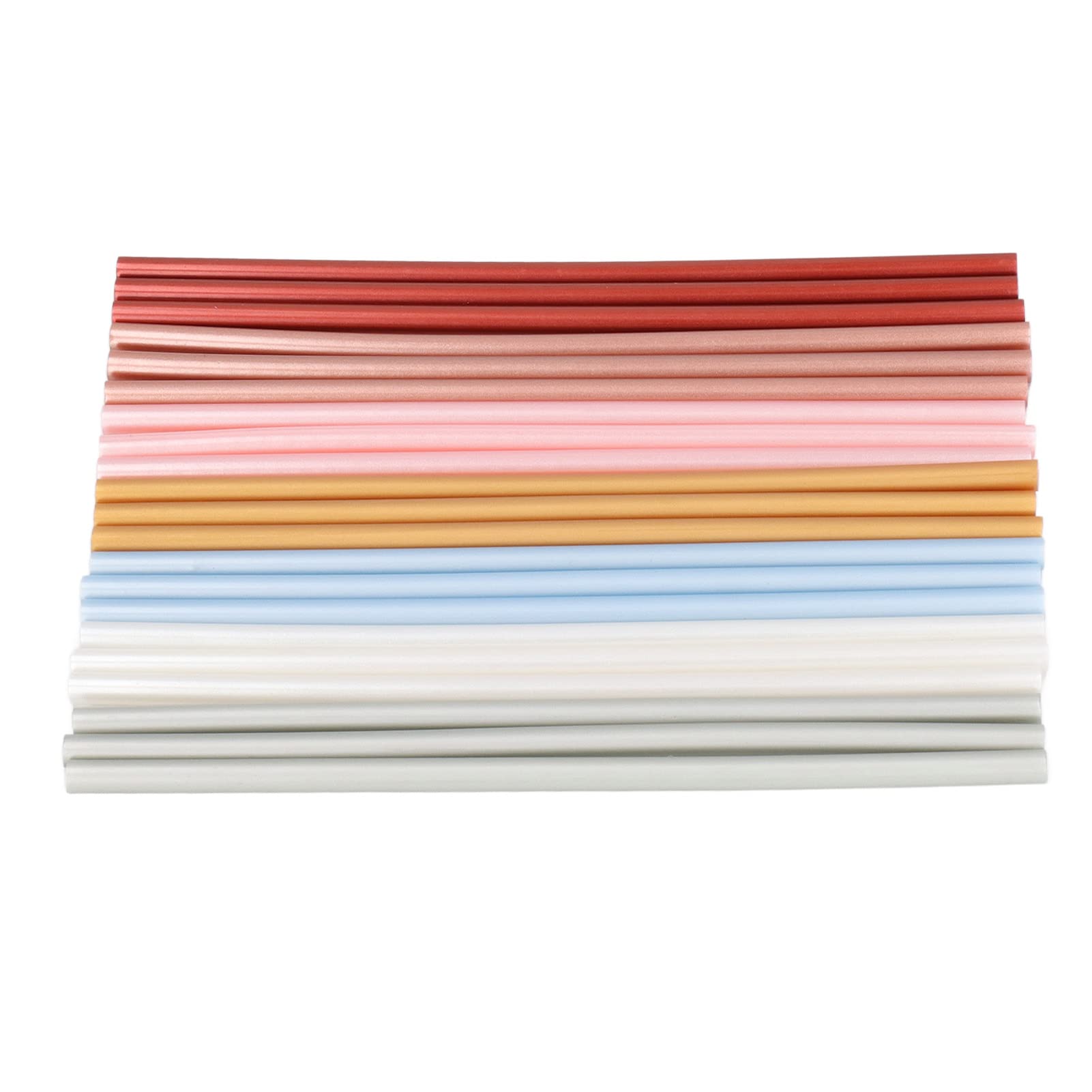 Rongm Hot Glue Gun Sticks - 100pcs Multi-Size Glue Sticks for DIY Crafts, Woodworking & Home Repairs | Fast Melting, Strong Adhesion | Perfect for Scrapbooking, Floral Arrangements & School Projects