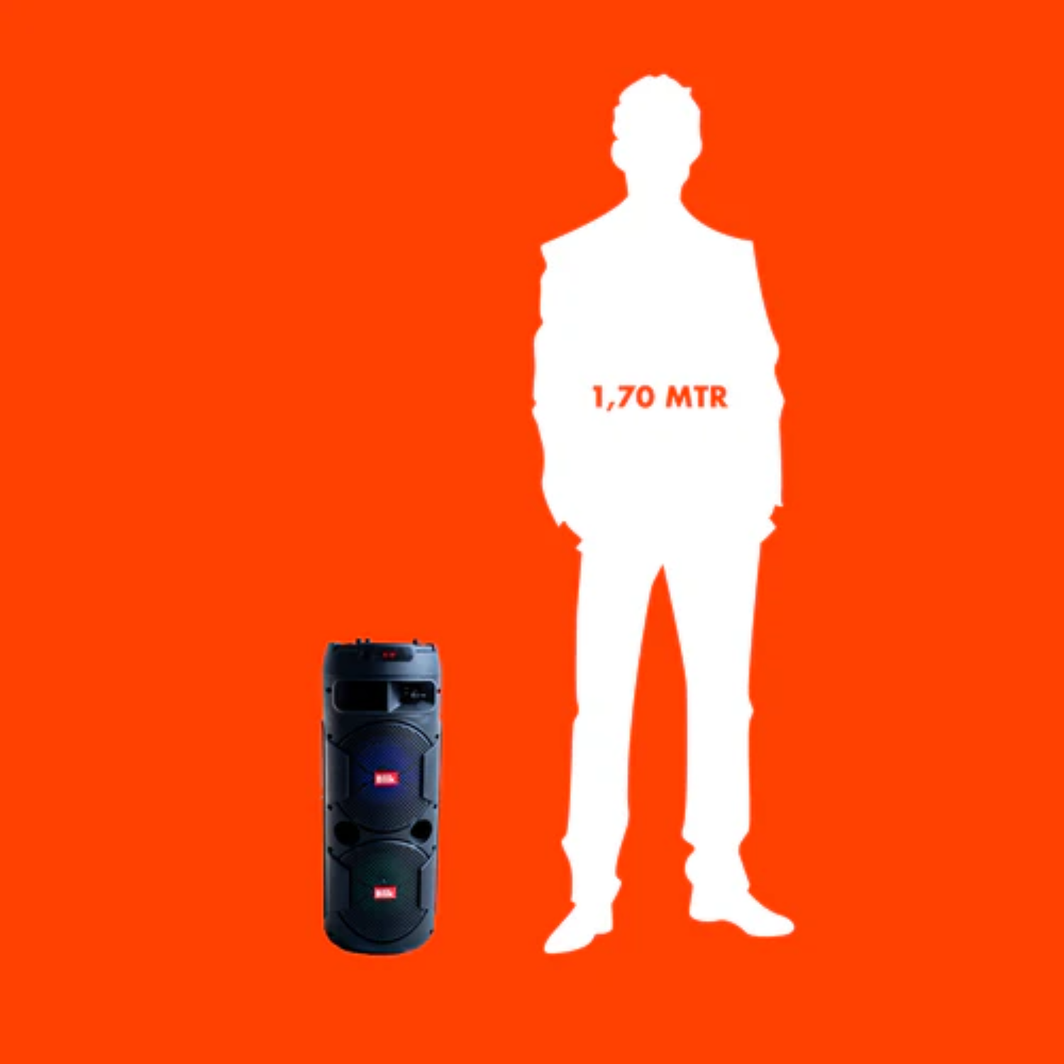 Blik Screamer3 Portable Karaoke Speaker - High-Quality Sound for Parties & Outdoor Fun - Perfect for Home, Travel & Camping Entertainment