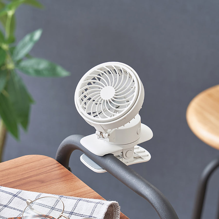 LIFEON 5-Way Hands-Free Mini Fan - Portable, Rechargeable & Adjustable for Office, Travel, Gym & Outdoor Use